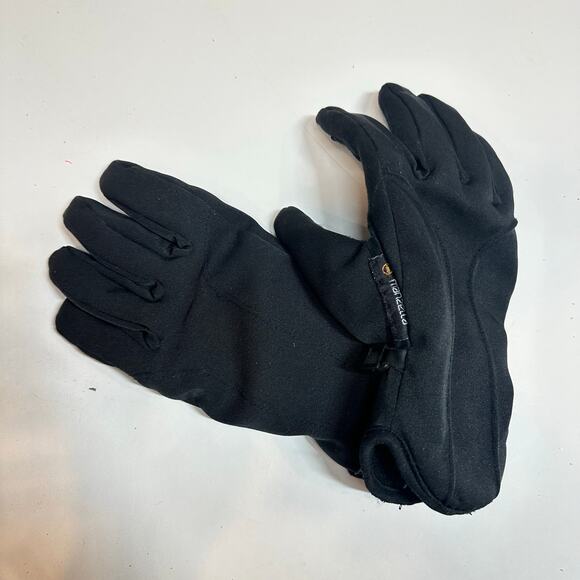 Manzella Black Touch Tip Gloves Touchtip Women's S Small Cell Phone Touch Tip - Picture 2 of 7